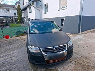 Gebraucht VW Touran 105 PS (77 kW) 2007 Schwarz Van / Kleinbus