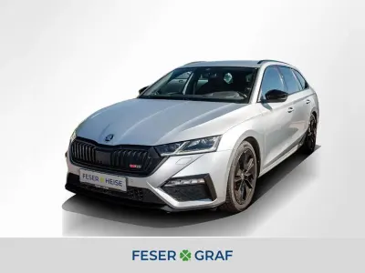 Gebraucht Skoda Octavia RS 200 PS (147 kW) 2021 Brillantsilber metallic Kombi