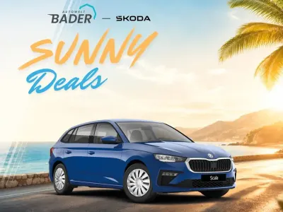 Neu Skoda Scala Essence 95 PS (69 kW) 2025 Blau Kleinwagen