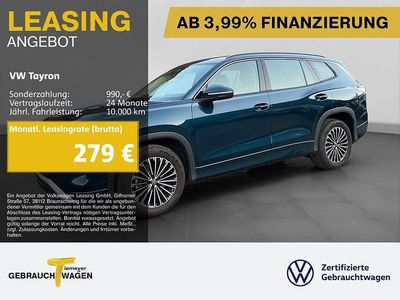 Gebraucht VW Tayron Life 150 PS (110 kW) 2025 Blau SUV