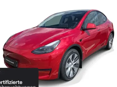 Brugt Tesla Model Y 273 kW (372 HK) 2022 Rød SUV