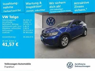 Gebraucht VW Taigo Life 95 PS (69 kW) 2024 Blau SUV