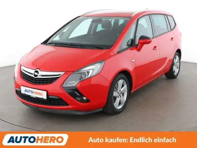 Gebraucht Opel Zafira Tourer drive 140 PS (102 kW) 2016 Rot Van / Kleinbus