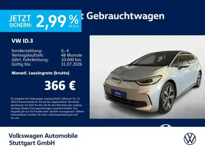 Gebraucht VW ID.3 Pro 150 kW (204 PS) 2024 Scale silver metallic schwarz Kleinwagen