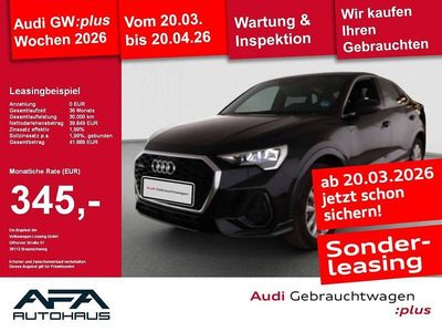 Gebraucht Audi Q3 Sportback Ambiente 190 PS (139 kW) 2025 Schwarz SUV