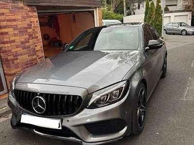 Grau Gebraucht 2018 Mercedes C200 AMG Limousine | 27.999 € (Teuer)