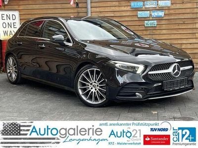Gebraucht Mercedes A250 AMG line 224 PS (164 kW) 2022 Kosmosschwarz  metalliclack Limousine