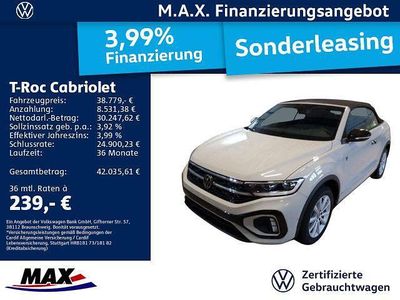 Gebraucht VW T-Roc Cabriolet Karmann 150 PS (110 kW) 2025 Grau Cabrio