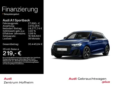 Gebraucht Audi A1 Sportback S-Line 116 PS (85 kW) 2025 Blau Kleinwagen