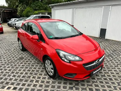 Gebraucht Opel Corsa Edition 90 PS (66 kW) 2016 Magmarot Kleinwagen