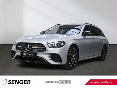 Brugt Mercedes E400 AMG 330 HK (242 kW) 2020 Sølv Stationcar
