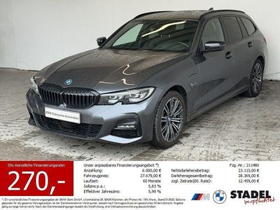 Gebraucht BMW 330e M Sport 292 PS (214 kW) 2022 Mineralgrau metallic Kombi