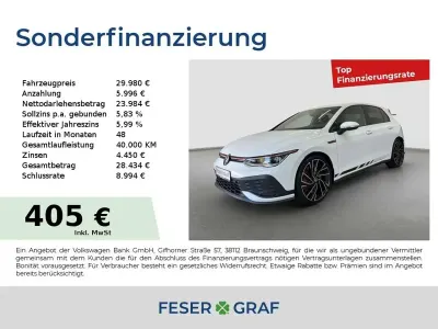 Gebraucht VW Golf VIII GTI 300 PS (220 kW) 2023 Pure white Limousine