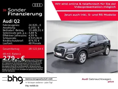 Gebraucht Audi Q2 Advanced Plus 116 PS (85 kW) 2025 Mythosschwarz metallic SUV