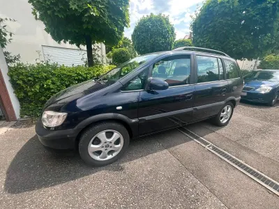 Gebraucht Opel Zafira 125 PS (91 kW) 2003 Blau Van / Kleinbus