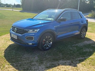 Second-hand VW T-Roc Sportline 190 CP (139 kW) 2019 Albastru SUV