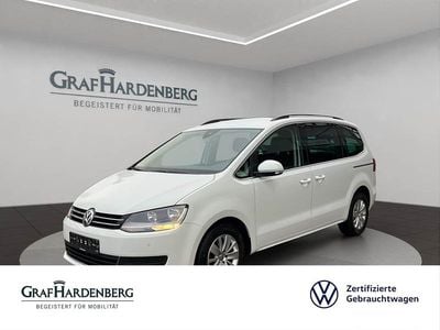 Gebraucht VW Sharan Comfortline 150 PS (110 kW) 2021 Weiß Van / Kleinbus