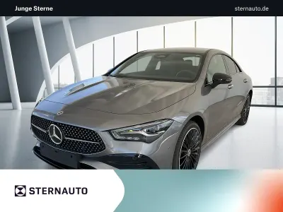 Gebraucht Mercedes CLA250e AMG line 163 PS (119 kW) 2024 Metalliclack mountaingrau Coupé