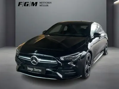 Gebraucht Mercedes CLA35 AMG AMG 306 PS (225 kW) 2021 Lack kosmosschwarz Coupé