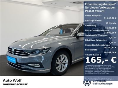 gebraucht VW Passat Variant 2.0 TSI DSG Elegance Navi LED AHK APP-Connect