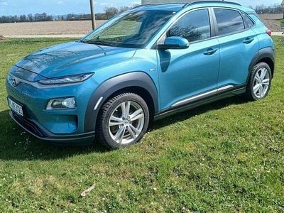 Gebraucht Hyundai Kona Select 150 kW (204 PS) 2021 Blau SUV