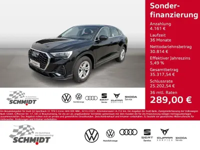 Gebraucht Audi Q3 Sportback Sport 150 PS (110 kW) 2025 Schwarz SUV