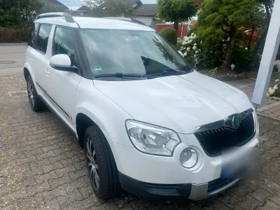 Gebraucht Skoda Yeti 104 PS (76 kW) 2013 Weiß SUV