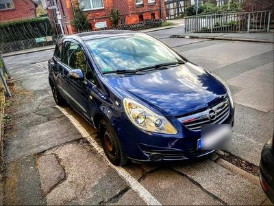 Gebraucht Opel Corsa 60 PS (44 kW) 2009 Blau Kleinwagen