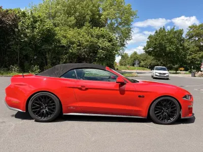 Gebraucht Ford Mustang GT 450 PS (330 kW) 2019 Rot Cabrio
