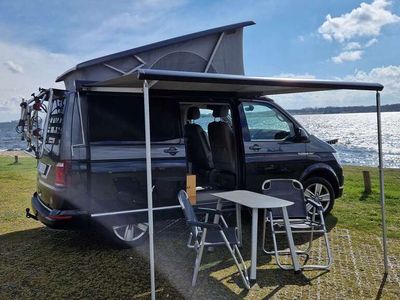 gebraucht VW California T6Ocean Grey, Ahk, Markise, Fahrrad.