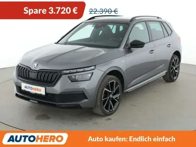 Gebraucht Skoda Kamiq Monte Carlo 110 PS (80 kW) 2022 Grau SUV
