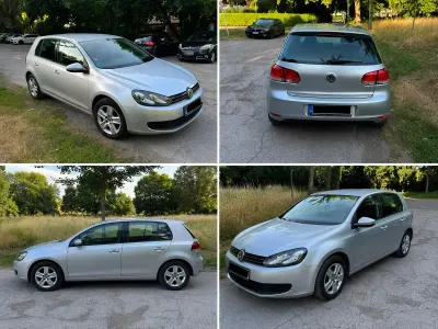 Gebraucht VW Golf VI 80 PS (58 kW) 2009 Grau Kleinwagen