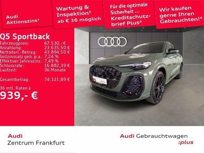 Gebraucht Audi Q5 Sportback S-Line 204 PS (150 kW) 2025 Grün SUV
