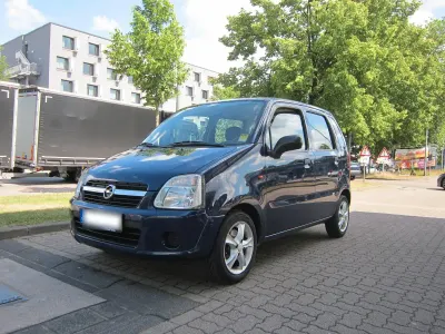 Gebraucht Opel Agila 2006 Blau Kleinwagen