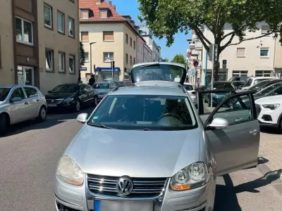 Gebraucht VW Golf V 2009 Silber Kombi
