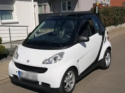 Gebraucht Smart ForTwo Cabrio 71 PS (52 kW) 2008 Weiß Cabrio