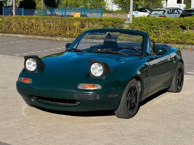 Second-hand Mazda MX5 90 CP (66 kW) 1996 Verde Cabrio