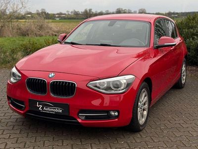 Gebraucht BMW 116 Sport Line 116 PS (85 kW) 2014 Rot Kleinwagen