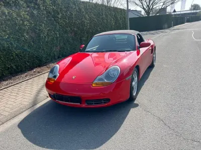 Gebraucht Porsche Boxster 204 PS (150 kW) 1998 Rot Cabrio