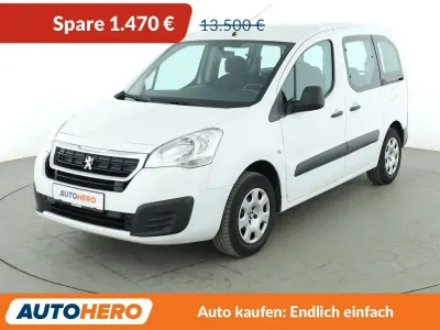 Gebraucht Peugeot Partner Active 98 PS (72 kW) 2018 Weiß Van / Kleinbus