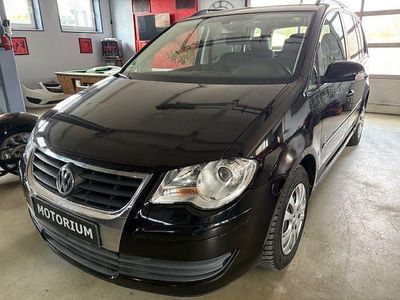 Gebraucht VW Touran United 102 PS (75 kW) 2008 Deep black perleffekt Van / Kleinbus