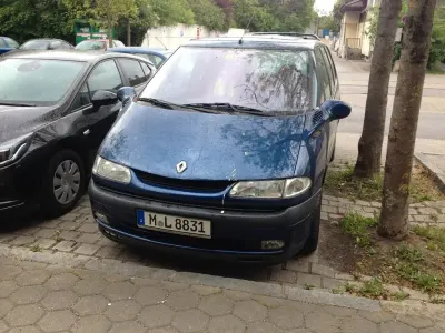 Używany Renault Espace 139 KM (102 kW) 2002 Niebieski Minivan