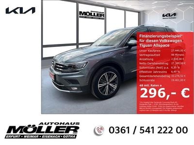 Grau Gebraucht 2018 VW Tiguan Allspace Highline SUV | 27.449 € (Guter Preis)