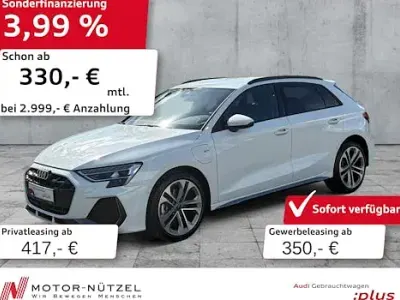 Gebraucht Audi A3 S-Line 204 PS (150 kW) 2025 Gletscherweiß metallic Limousine
