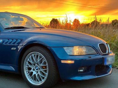 Usata BMW Z3 Sport Line 231 CV (169 kW) 2002 Blu Cabrio