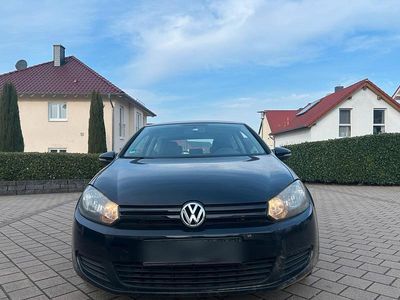 Gebraucht VW Golf VI 102 PS (75 kW) 2010 Schwarz Kleinwagen