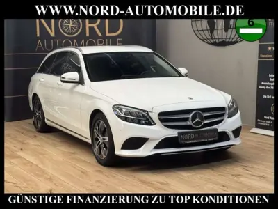 Gebraucht Mercedes C220 Avantgarde 194 PS (142 kW) 2021 Weiss Limousine