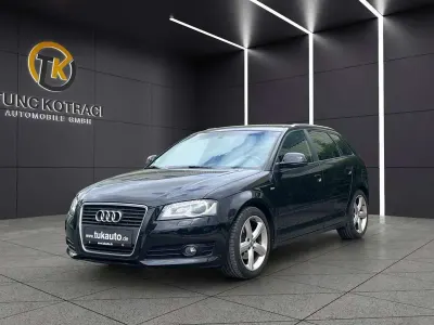 Gebraucht Audi A3 S-Line 160 PS (117 kW) 2009 Schwarz Kleinwagen