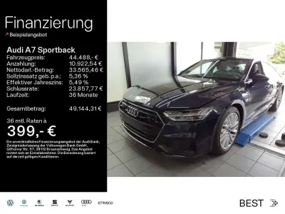 Gebraucht Audi A7 S-Line 204 PS (150 kW) 2023 Firmamentblau metallic Limousine