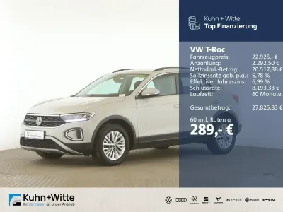 Used VW T-Roc Life 150 HP (110 kW) 2022 Grey SUV